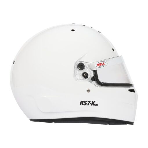 Přilba RS7-K PRO bílá FIA K2024/K2025 - velikost SML (57-58) -  BELL