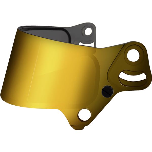 Hledí KC7 - (SE07/2mm Karting) zrcadlově zlatá -  BELL HELMET