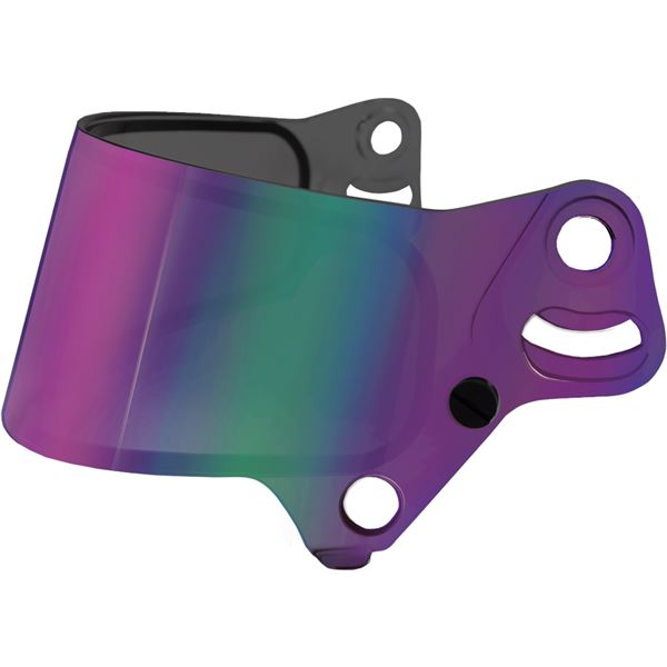 Hledí KC7 - (SE07/2mm Karting) zrcadlově irridium -  BELL HELMET