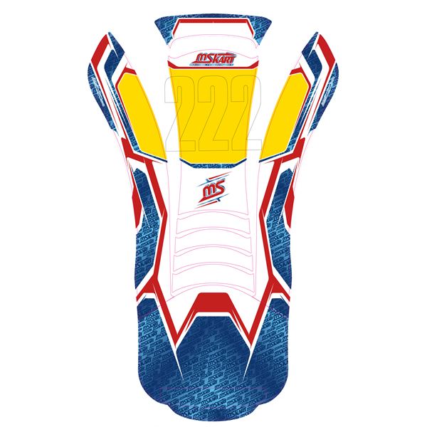 Samolepky na přední štít KG 509 - NEW