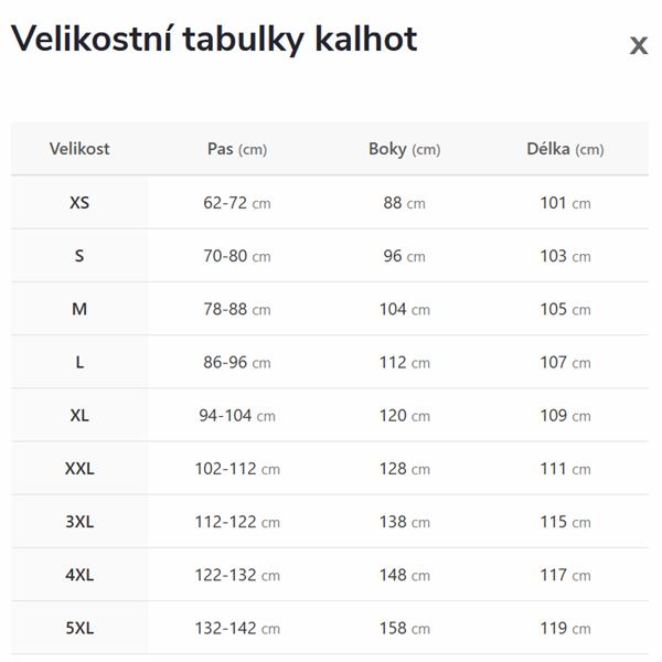 Kalhoty pracovní MS KART Stretch Extreme