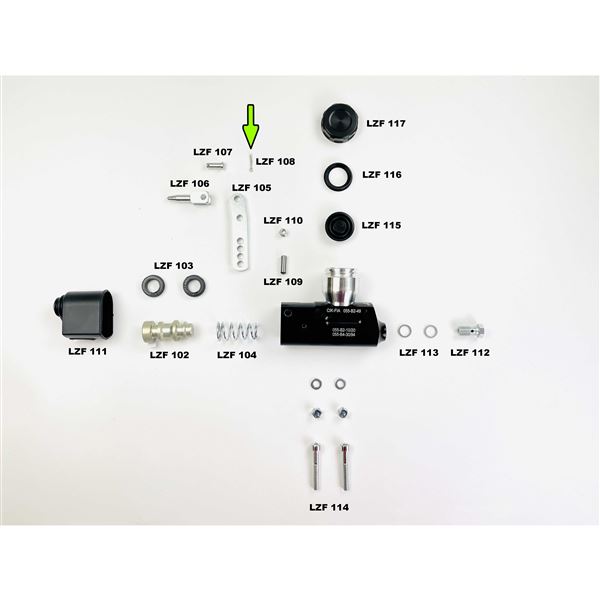 Závlačka čepu vidličky páky 1,2x10 mm - EL.ZET KZ, OK, MINI